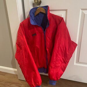 Vintage Columbia Reversable Red/Blue Winter Jacket